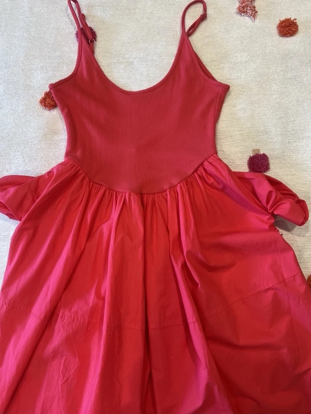 🆕 Free People Dylan Midi Dress Pink Small